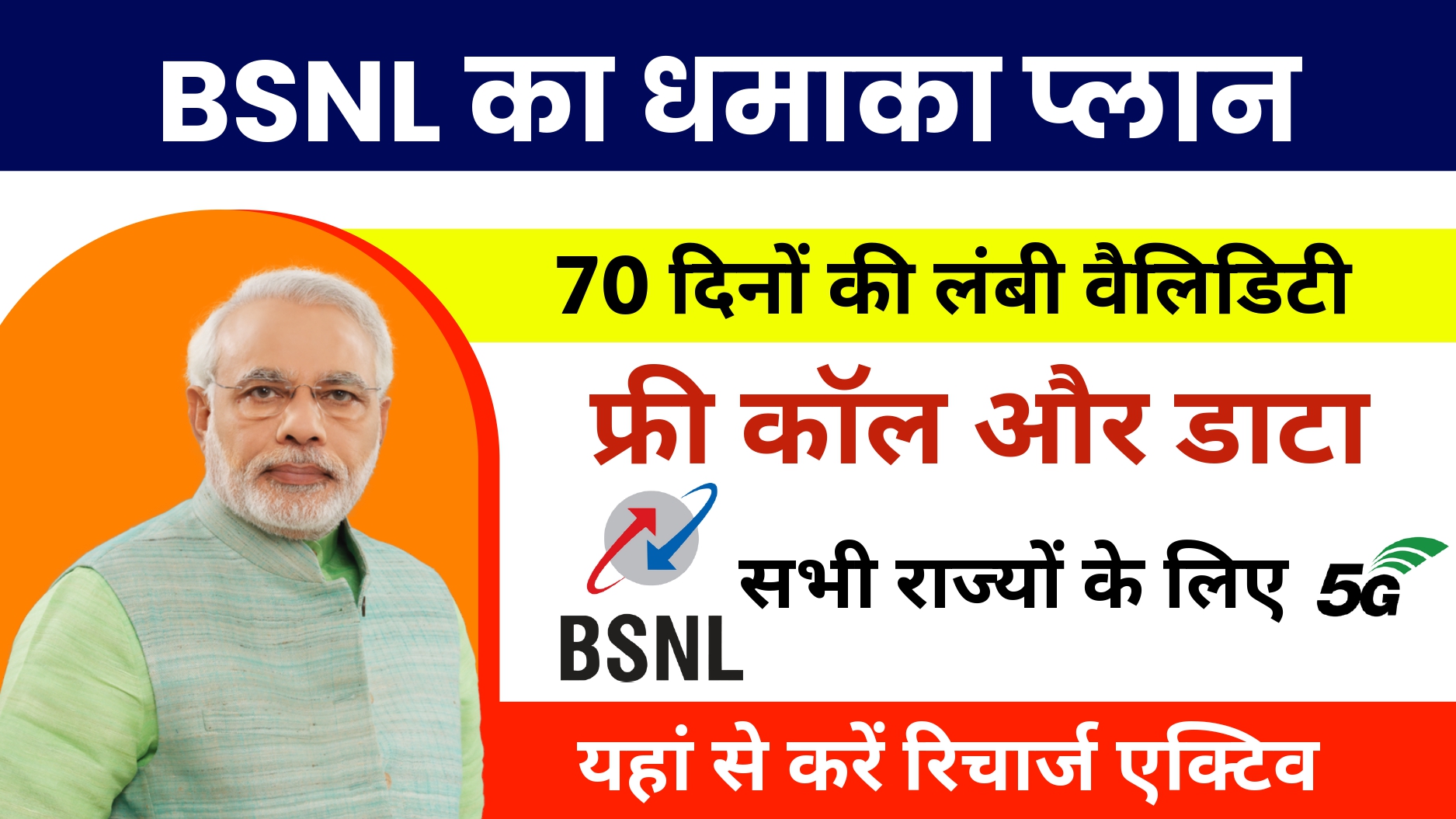 New BSNL Recharge Plan